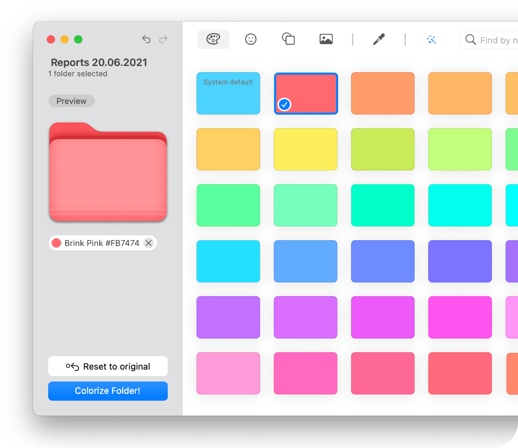 free design color folder download for mac