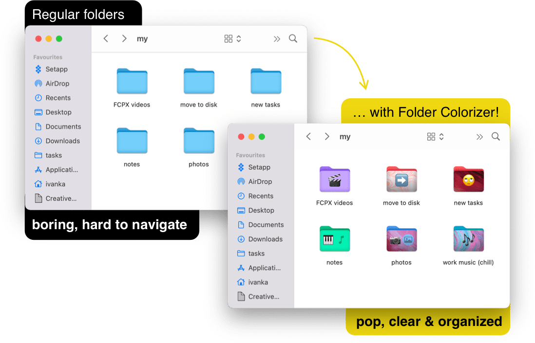 Folder Colorizer for Mac Image 3