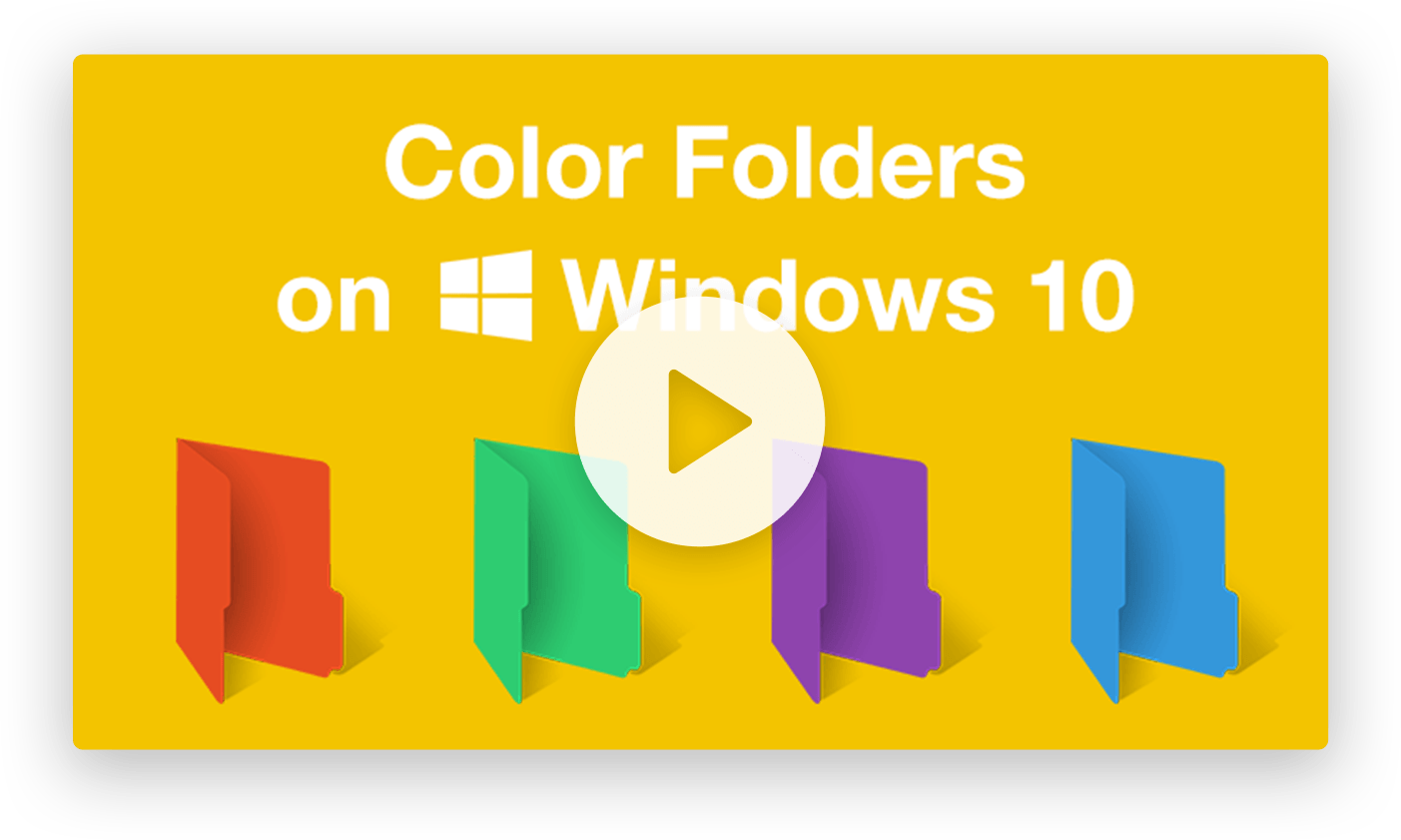 instaling Folder Colorizer