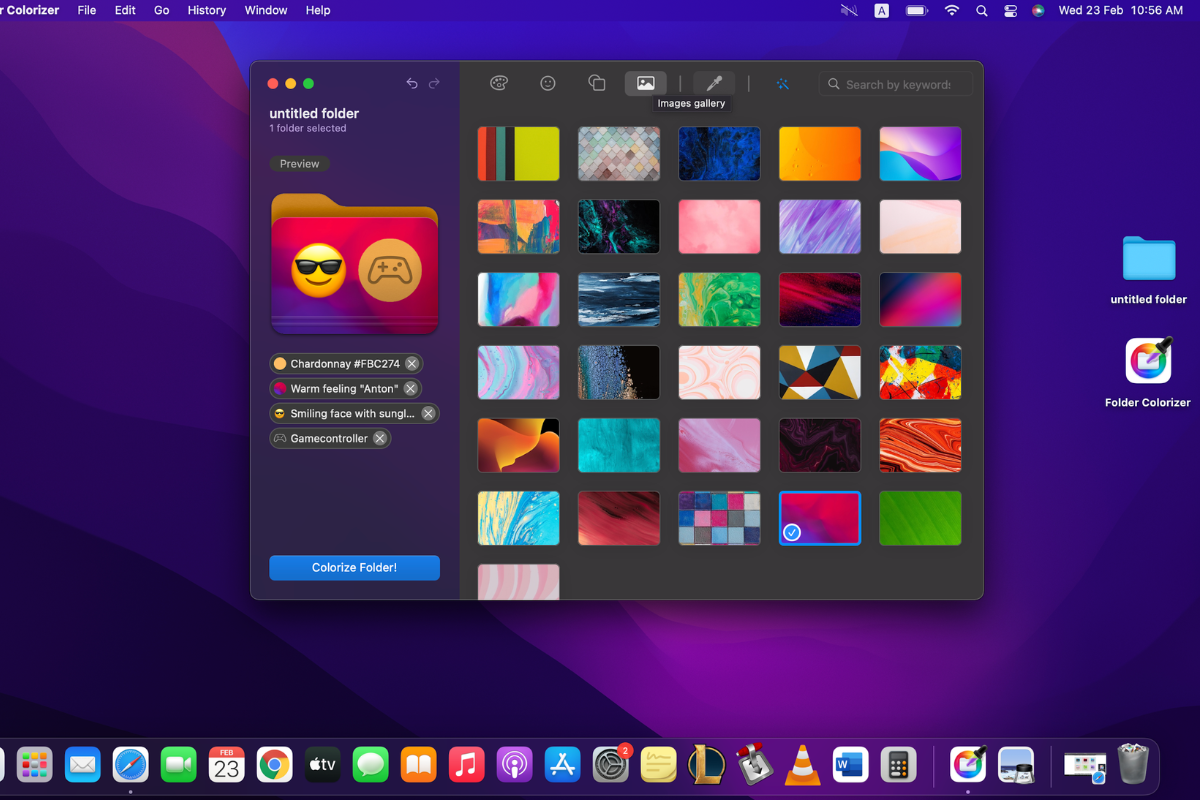 Add An Image Background To Your Folder Icon