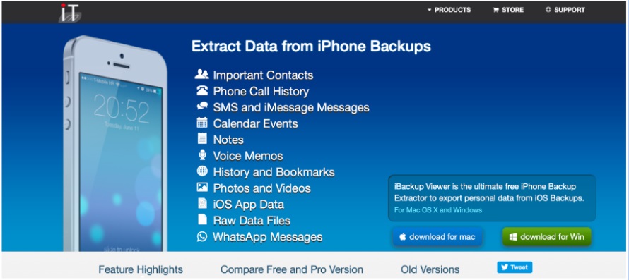AltTunes | Choose your iPhone backup extractor app beyond 5