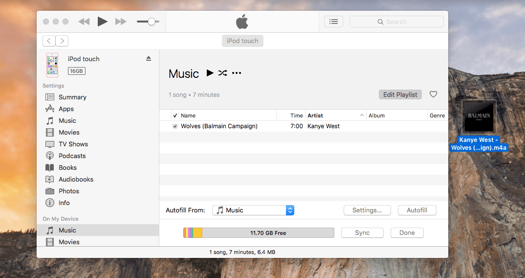 how to sync iPhone with iTunes