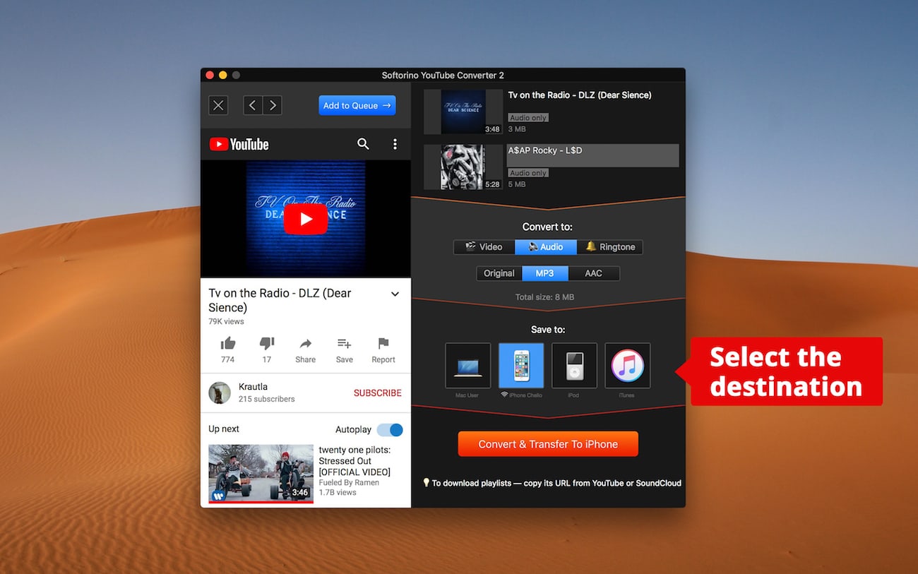 Download YouTube Music to Iphone 
