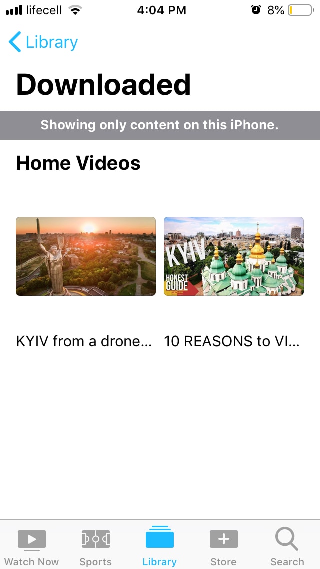 YouTube-Videos auf iOS 10-Geräten ansehen