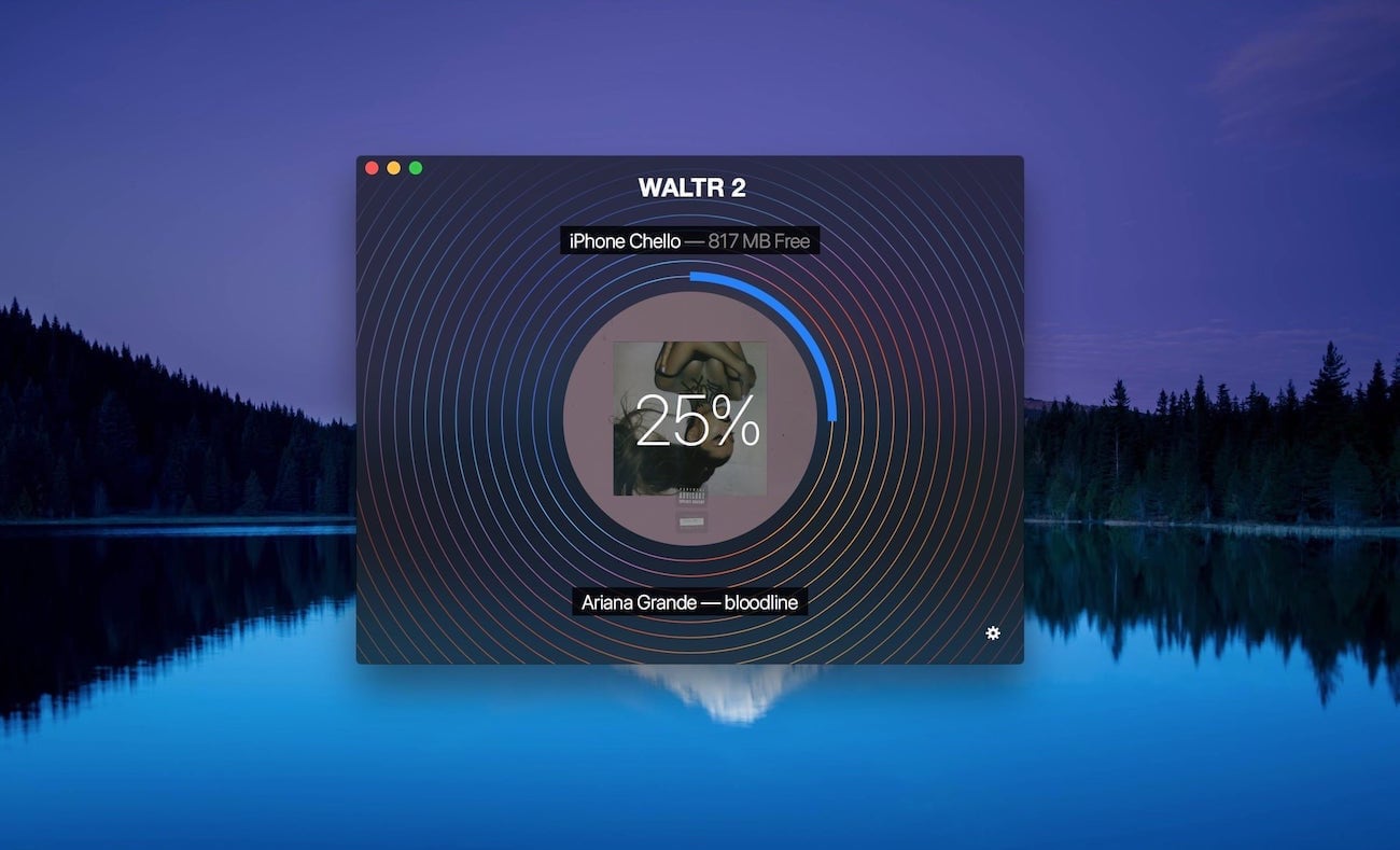 Zet MP3 op iPhone met WALTR