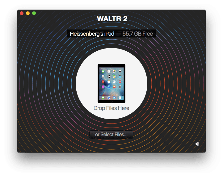 Drop your VOB file into WALTR to get it converted to MP4