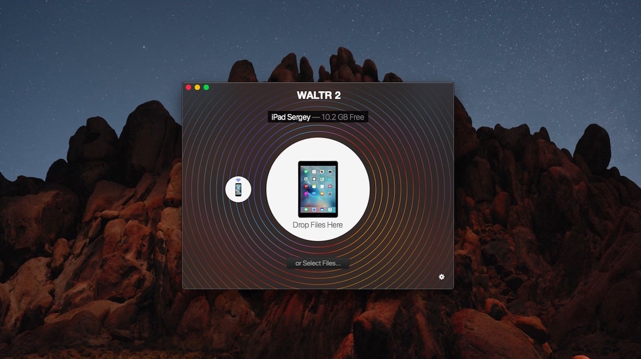 WALTR 2 on a MacOS, step 1, how to copy movies to iPad without iTunes