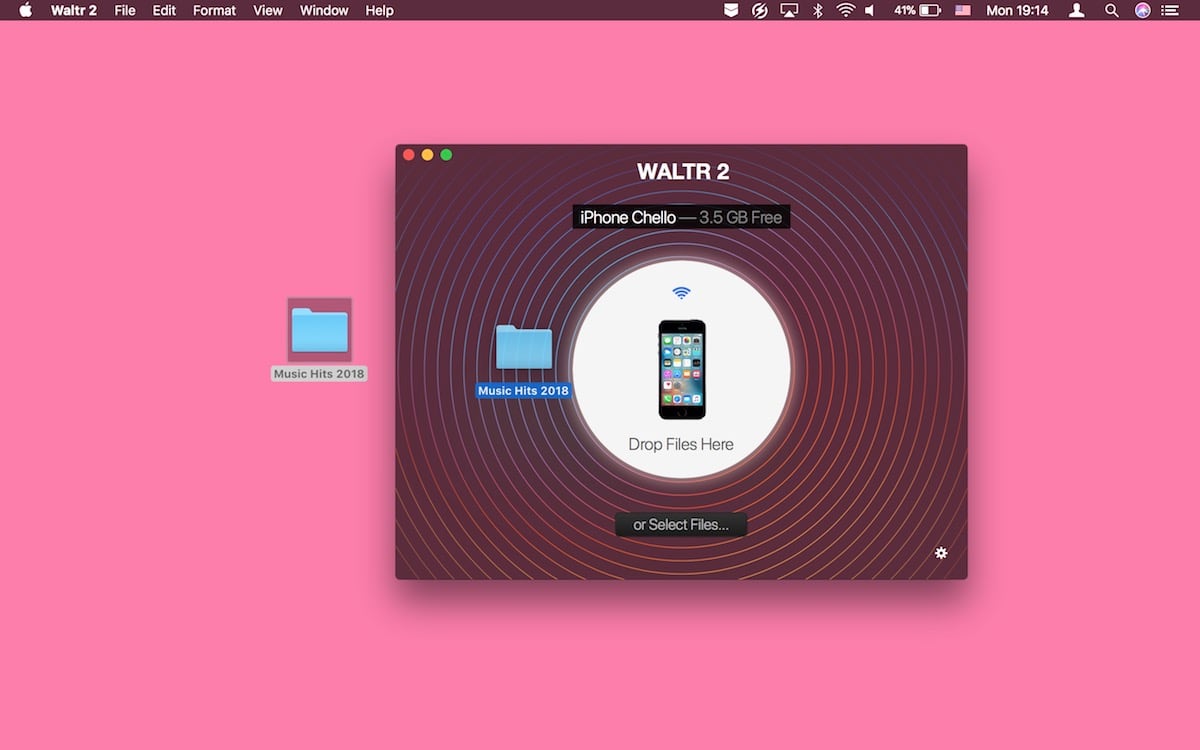 With WALTR you can use your default Apple music player