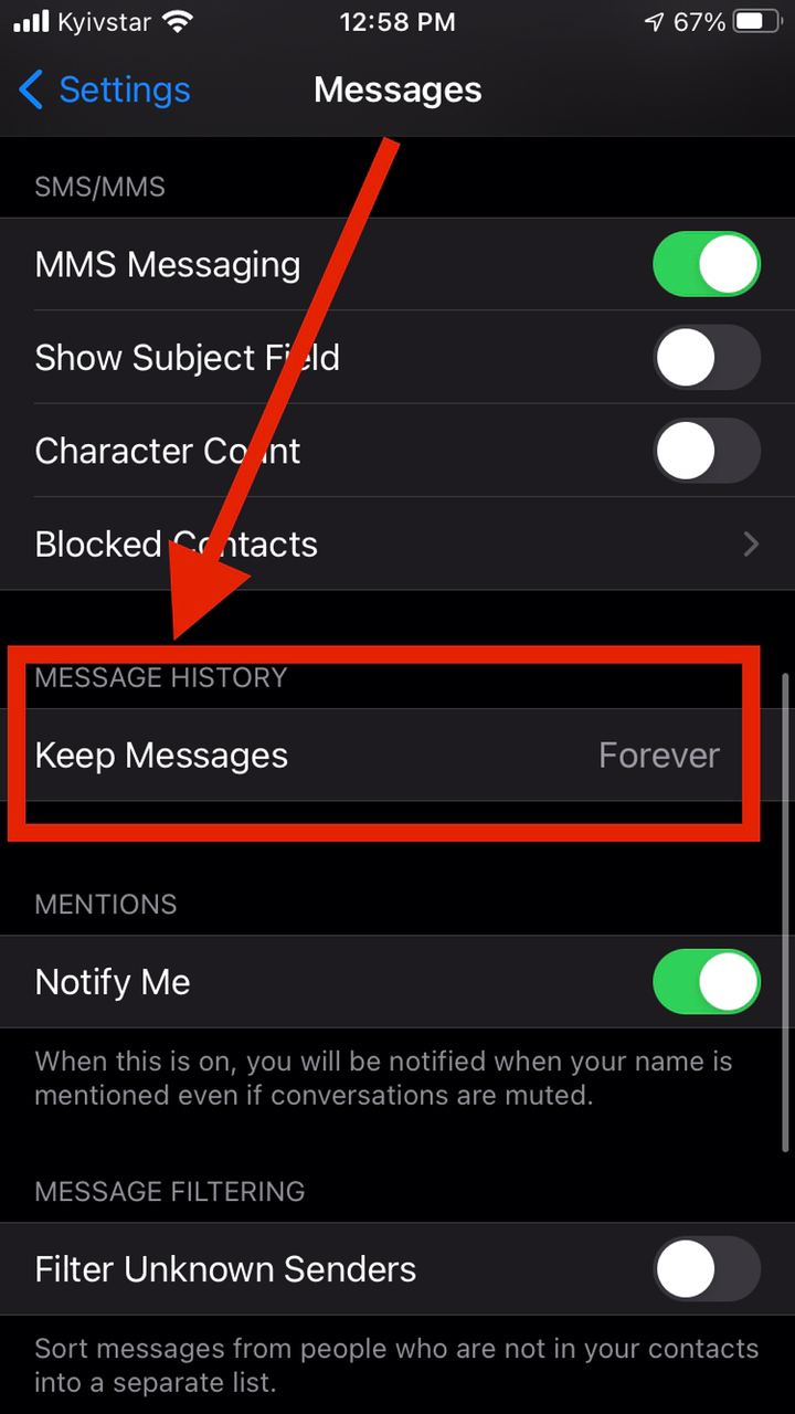 How to get rid of messages on iPhone 