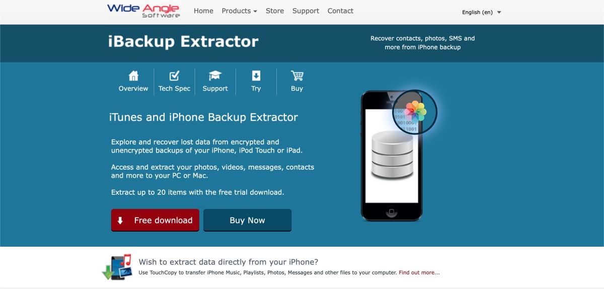 Ibackup extractor key
