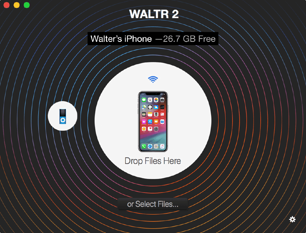 waltr 2 import playlist from iphone